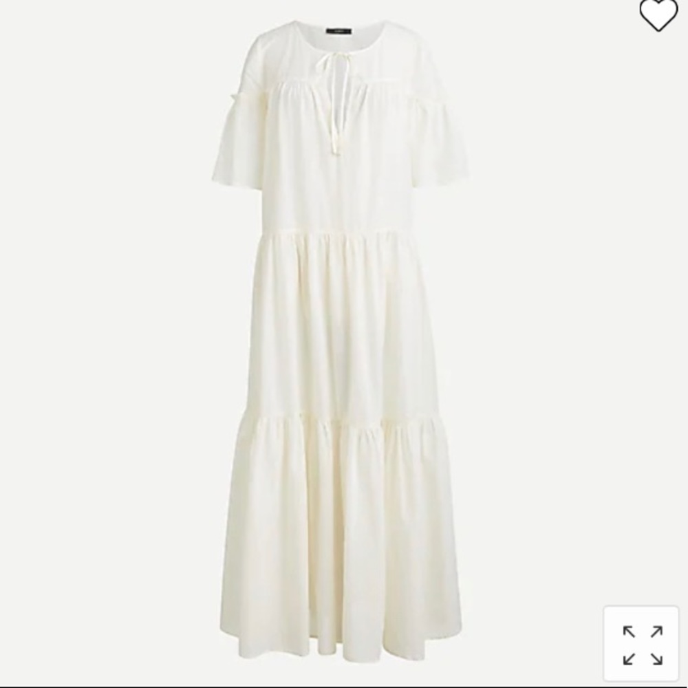 J. Crew Cream Maxi Dress - Picture 2 of 4